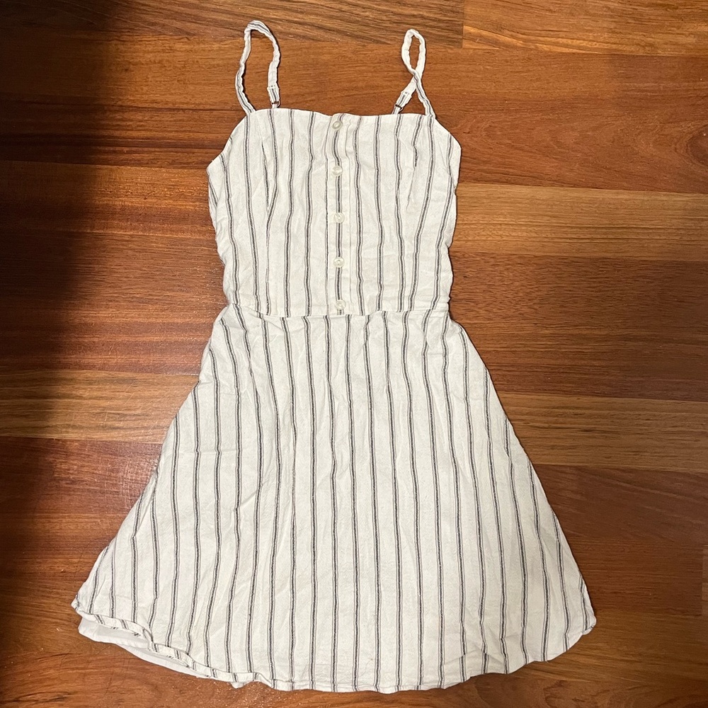 Hollister striped sundress + FREE Brandy Melville stickers!!